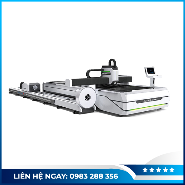 Máy cắt laser sợi quang Becarve 6020 - 3000W 2 trong 1